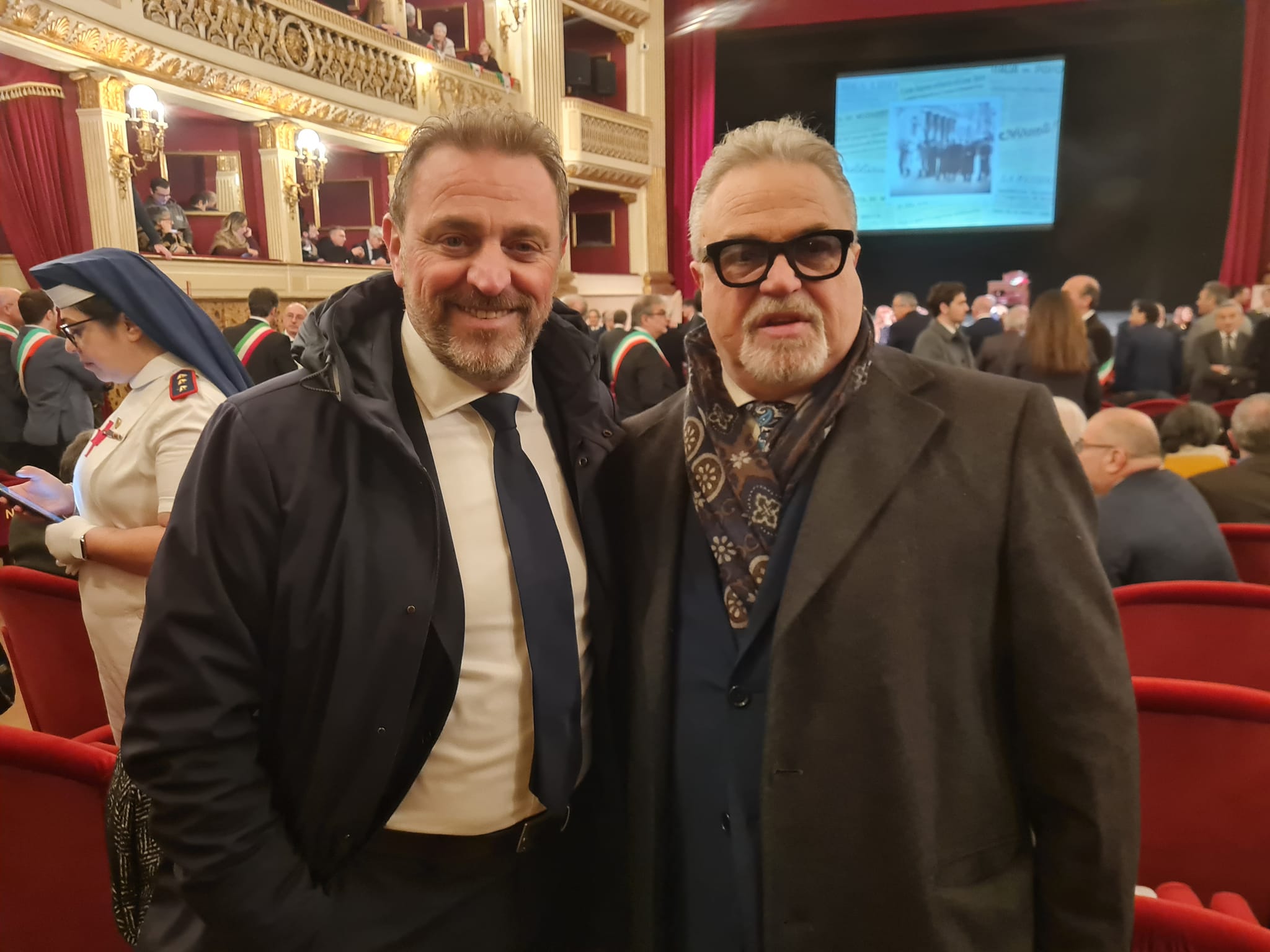 La UGL di Bari oggi presente alla Cerimonia presso il Teatro Piccinni di Bari, alla presenza del Presidente della Repubblica Mattarella